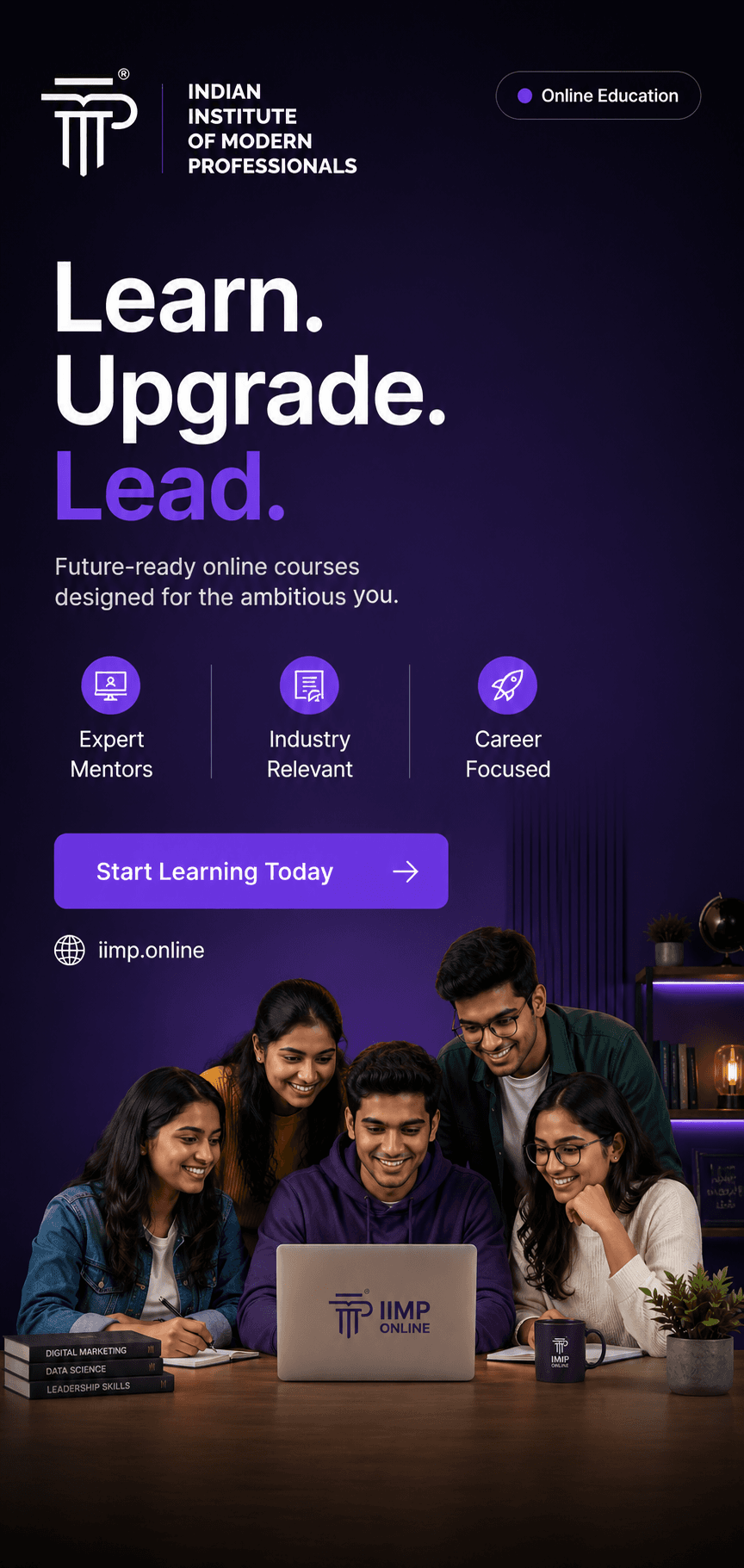IIMP Online — Learn. Upgrade. Lead. Future-ready online courses designed for the ambitious you.